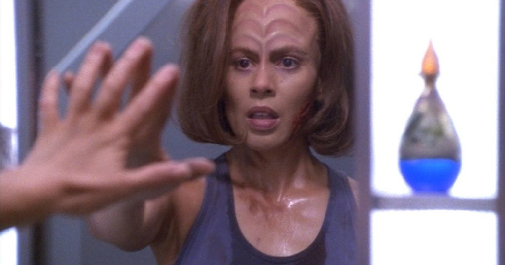 B'Elanna Torres in "Extreme Risk"