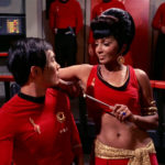 Uhura and Sulu in the Mirror Universe