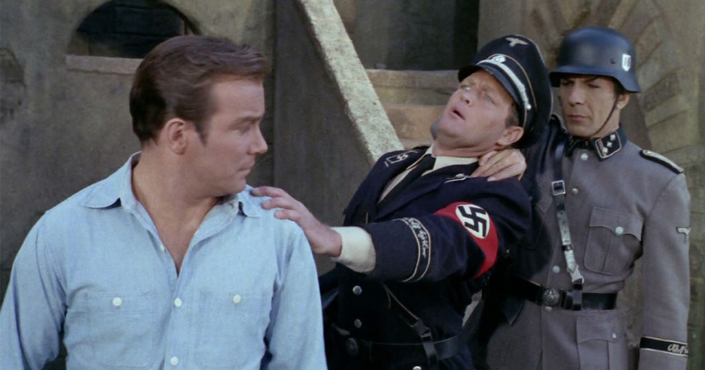 Patterns of Force with Spock neck pinching a Nazi