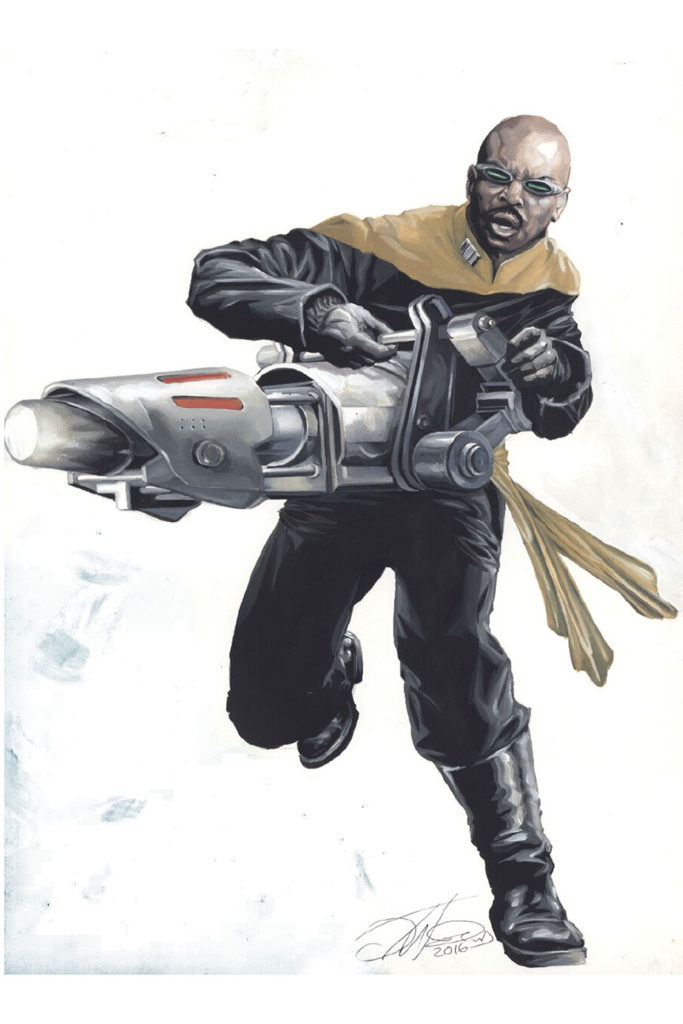 Mirror Geordi concept art