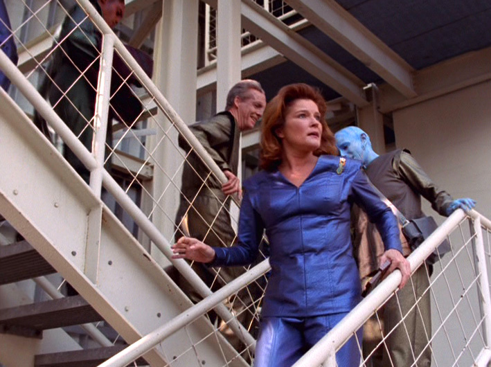 Janeway in "Workforce"