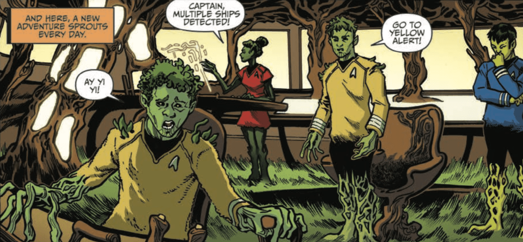 Botanical crew of the Enterprise