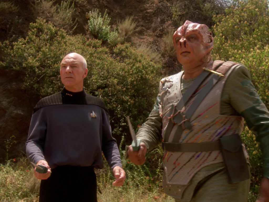 Picard and Dathon