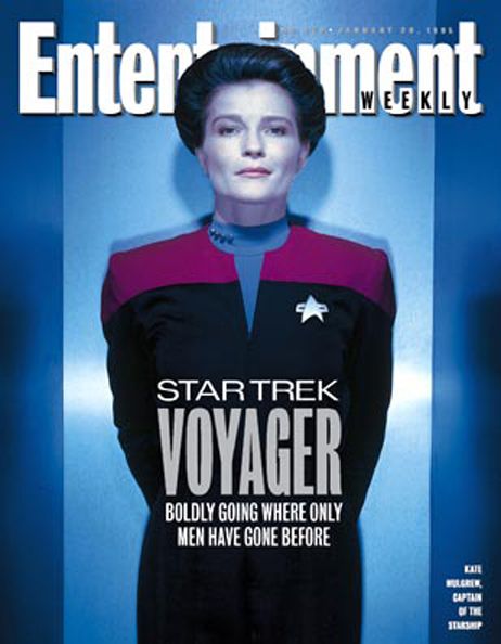 Janeway on Entertainment Weekly Cover