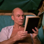Picard reading on Risa