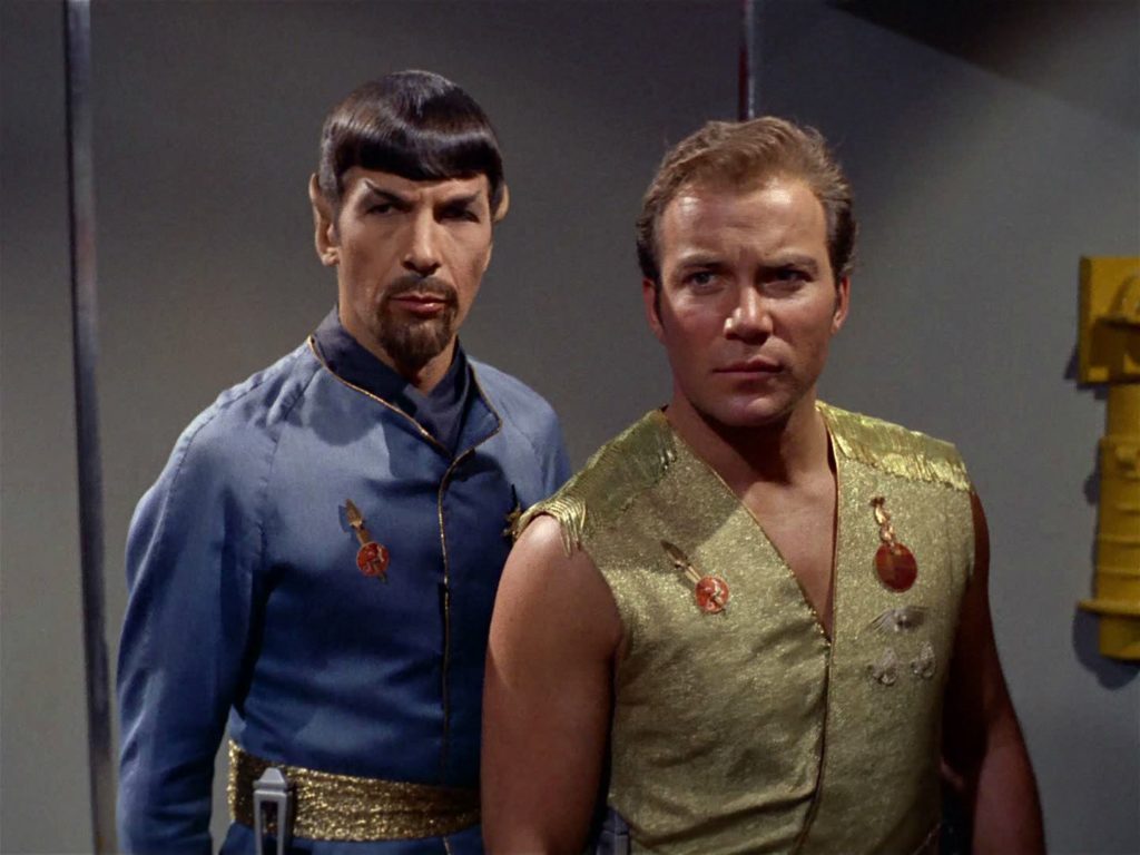 Mirror Kirk and Spock