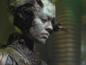 Seven as a Borg in "Scorpion Part II"