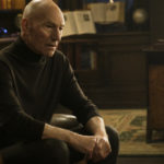 Picard looks perturbed learning about his evil alternate self