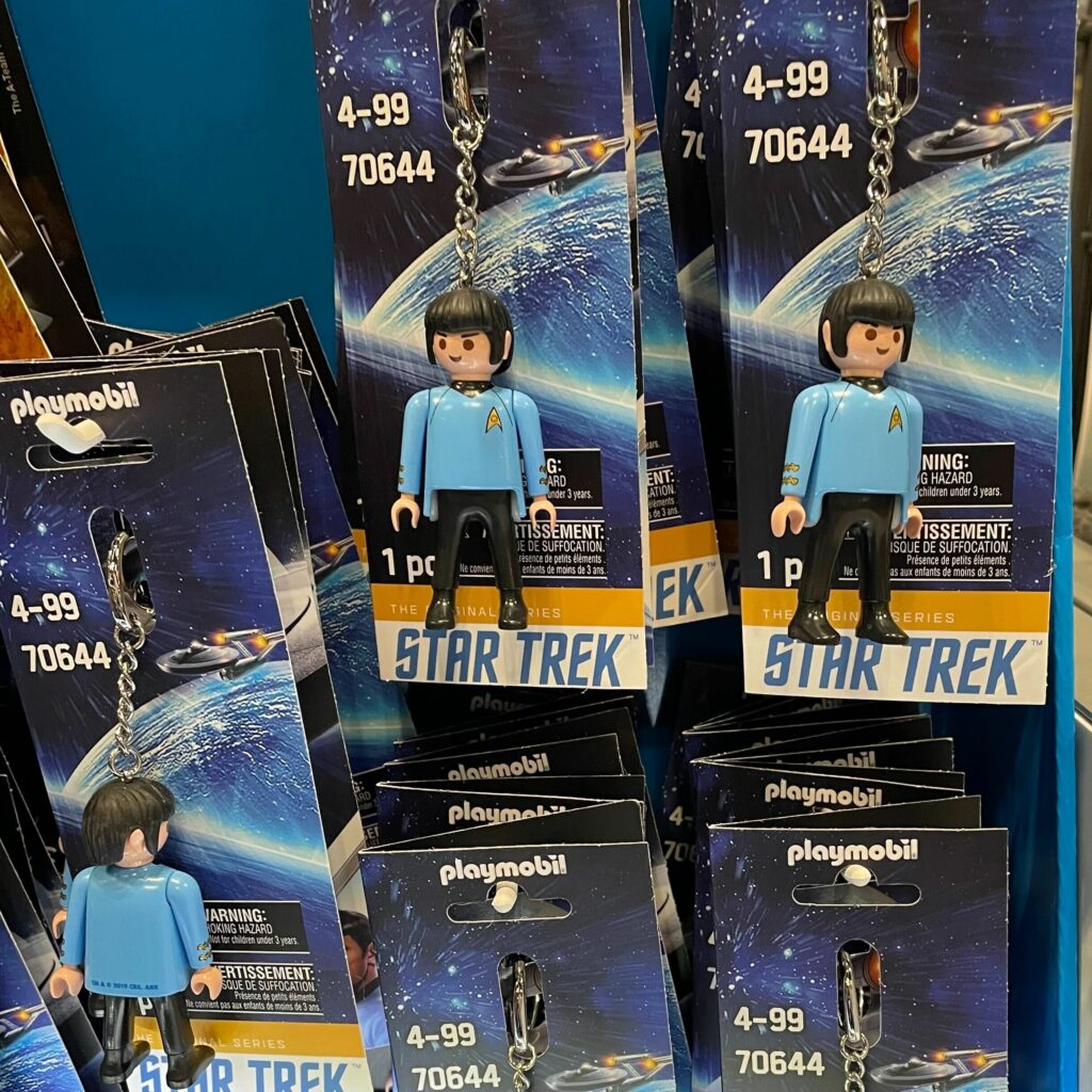 Playmobil Spock keychain