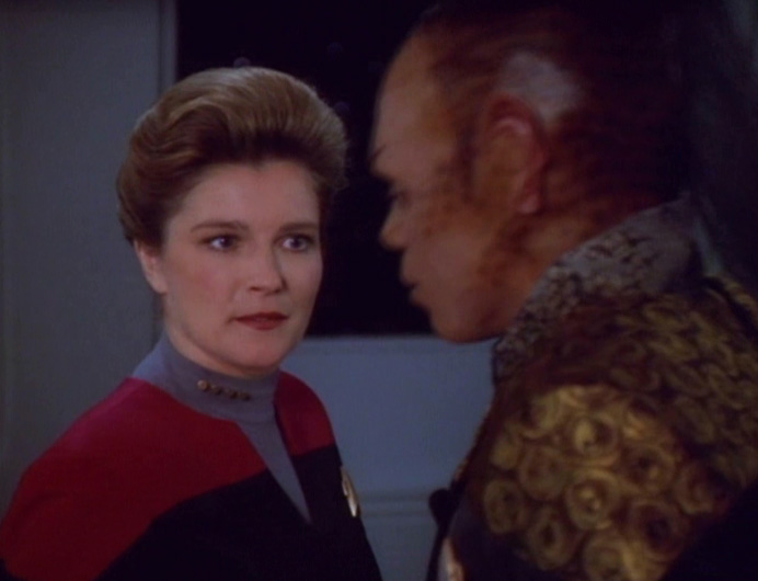 Janeway and Tuvix