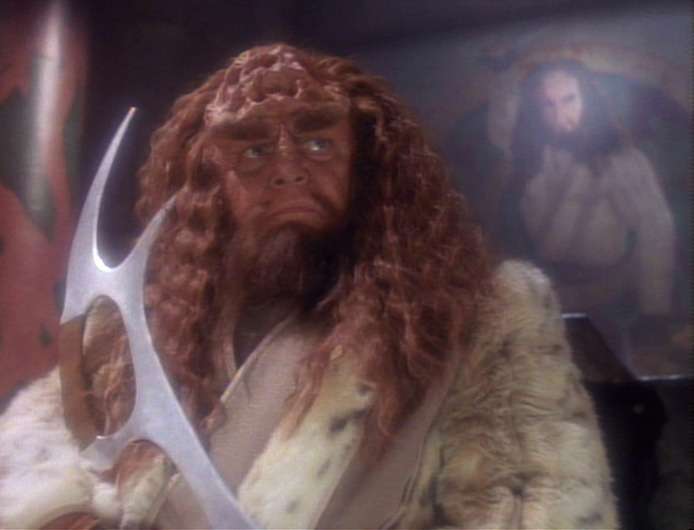 The Kahless clone in "Rightful heir"