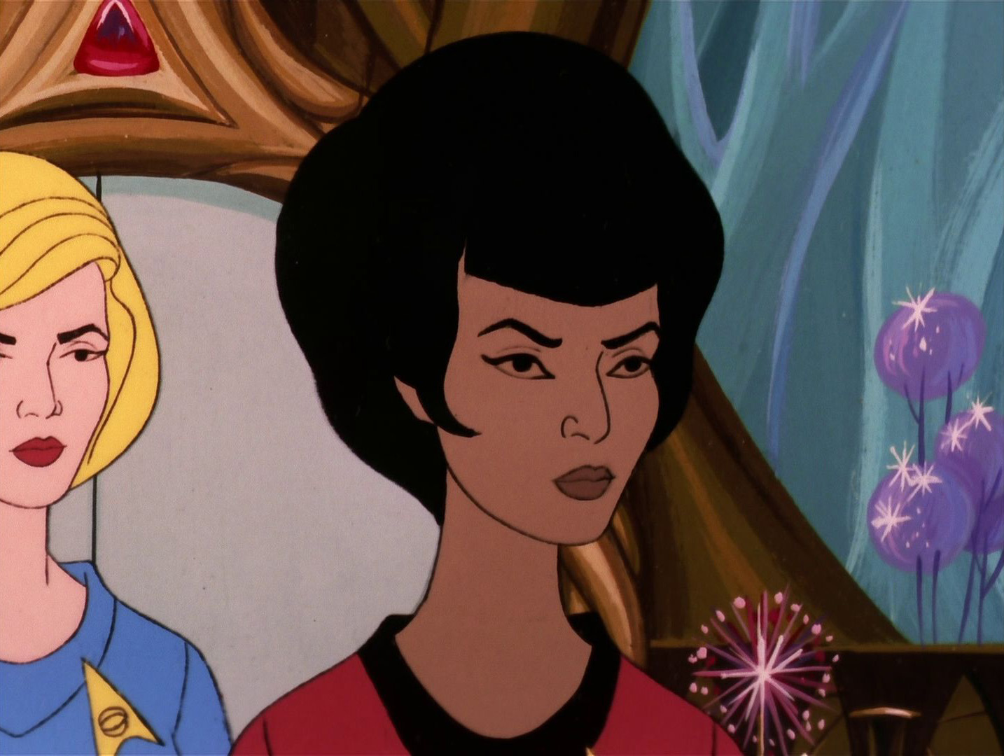 Uhura in charge in The Lorelei Signal