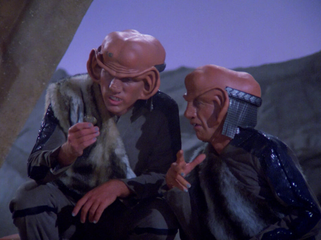 the Ferengi in "The Last Outpost"