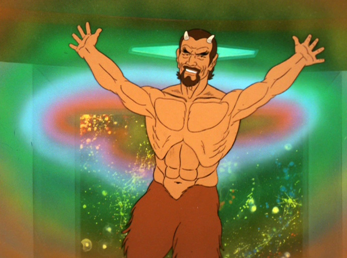 Lucifer in "The Magicks of Megas-Tu"