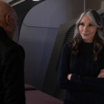 Picard and Beverly Crusher talk in sickbay