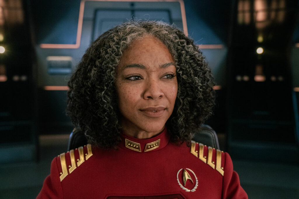 Michael Burnham at the end of Season 5